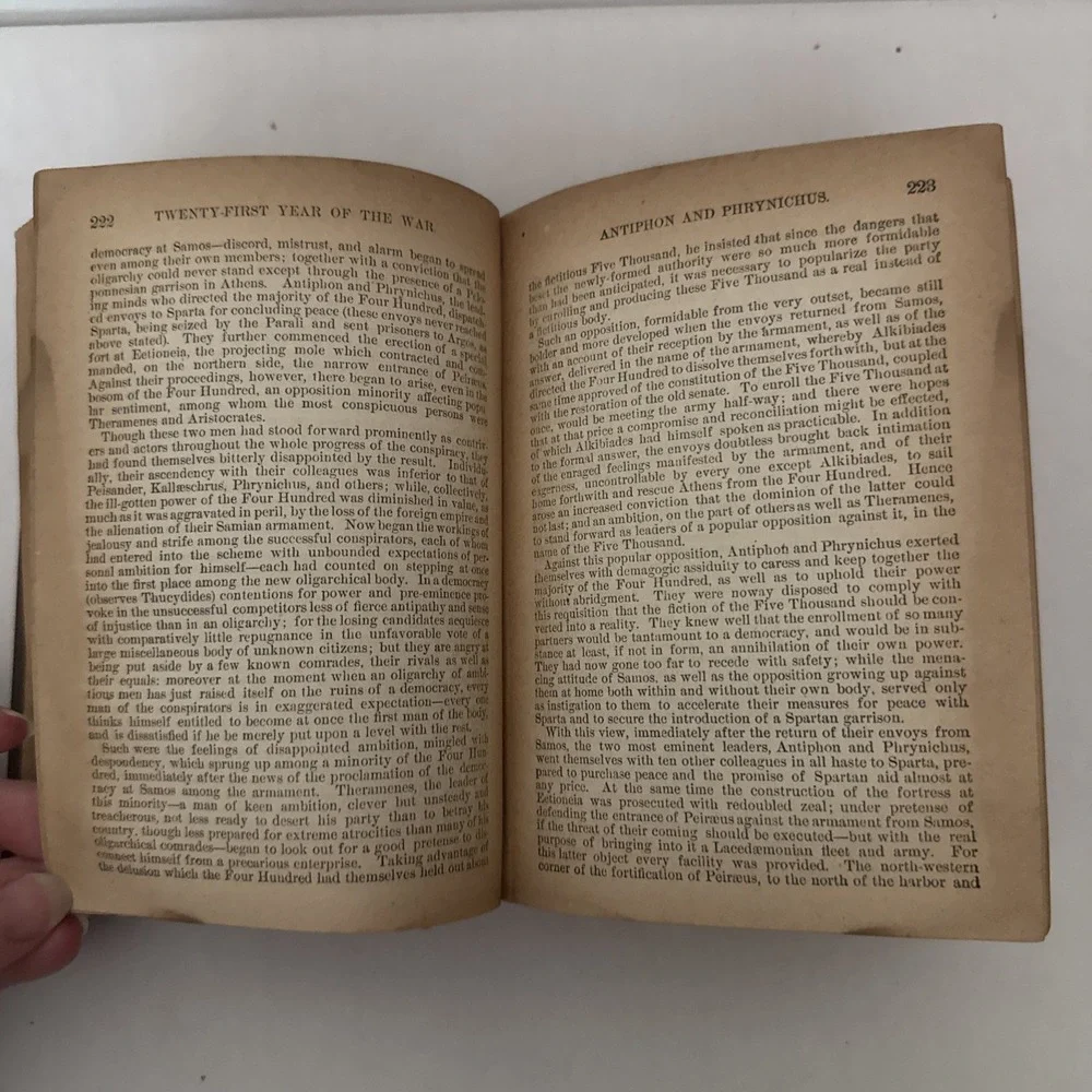 A History of Greece by George Grote - 1881 Edition Volumes 1 & 3